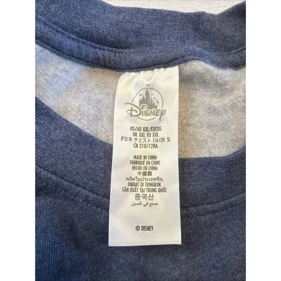 Disney Epcot American Adventure Mickey Mouse Crewneck Sweatshirt Adult 2XL NWOT - Picture 4 of 5